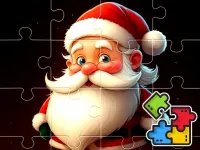 Christmas Puzzle With Santa image